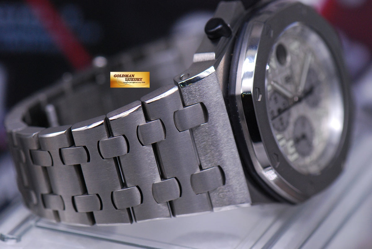 [SOLD] AUDEMARS PIGUET ROYAL OAK OFFSHORE TITANIUM CHRONOGRAPH 25721Ti (MINT)