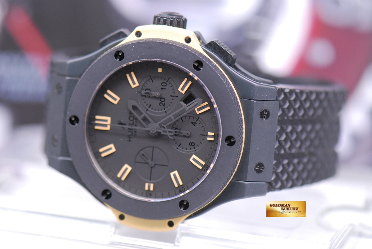 [SOLD] HUBLOT BIG BANG ST.TROPEZ BOUTIQUE CHRONOGRAPH FULL CERAMIC LIMITED EDITION OF 25 (MINT)
