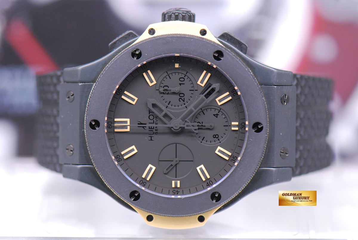 [SOLD] HUBLOT BIG BANG ST.TROPEZ BOUTIQUE CHRONOGRAPH FULL CERAMIC LIMITED EDITION OF 25 (MINT)