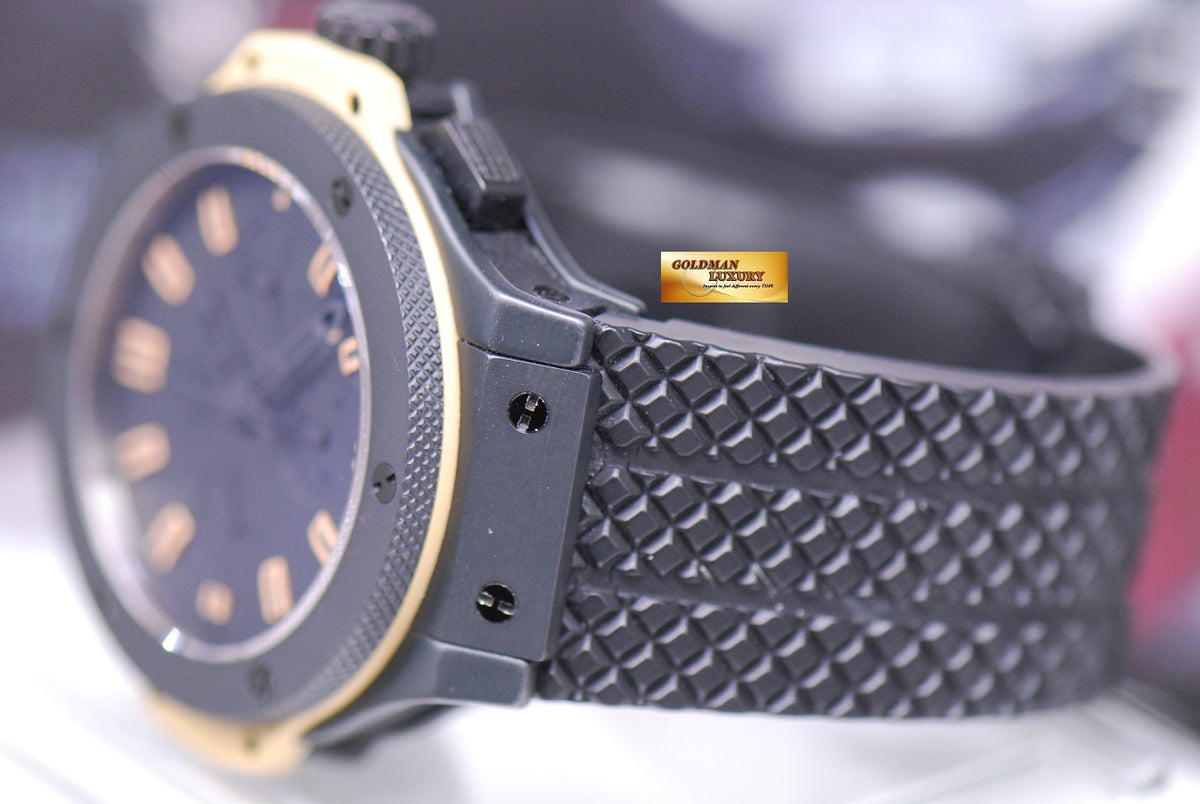 [SOLD] HUBLOT BIG BANG ST.TROPEZ BOUTIQUE CHRONOGRAPH FULL CERAMIC LIMITED EDITION OF 25 (MINT)