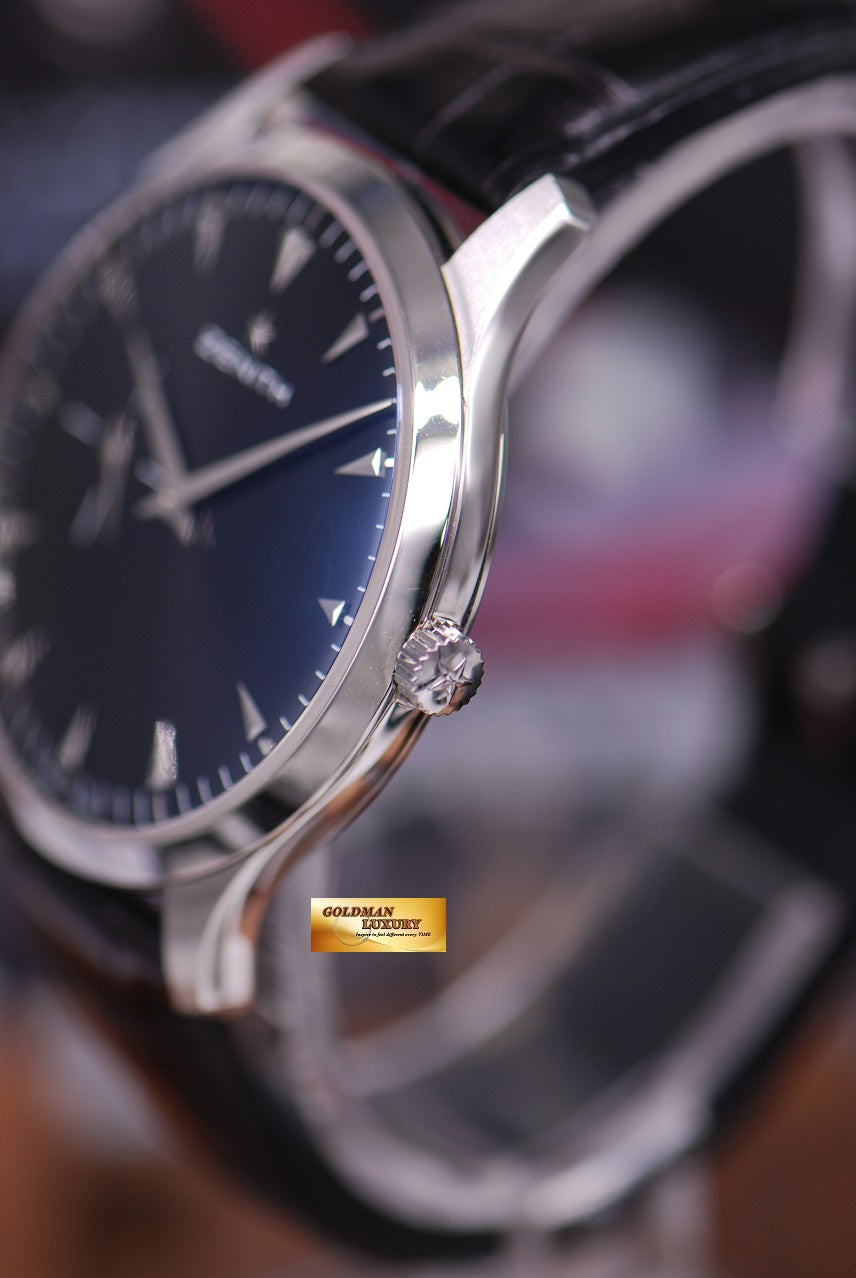 [SOLD] ZENITH HERITAGE ULTRA THIN 40mm AUTOMATIC BLACK (MINT)