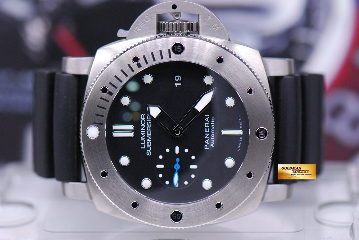 [SOLD] PANERAI LUMINOR SUBMERSIBLE 47mm TITANIUM AUTOMATIC PAM 1305 (NEW-UNWORN)
