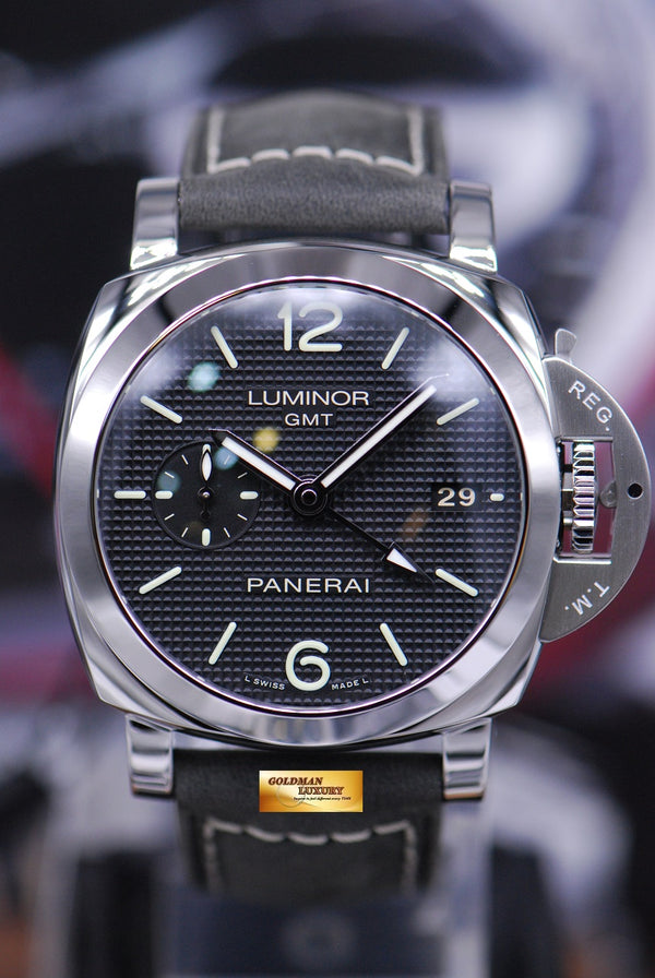 [SOLD] PANERAI LUMINOR GMT 40mm SS AUTOMATIC PAM 535 (NEW)