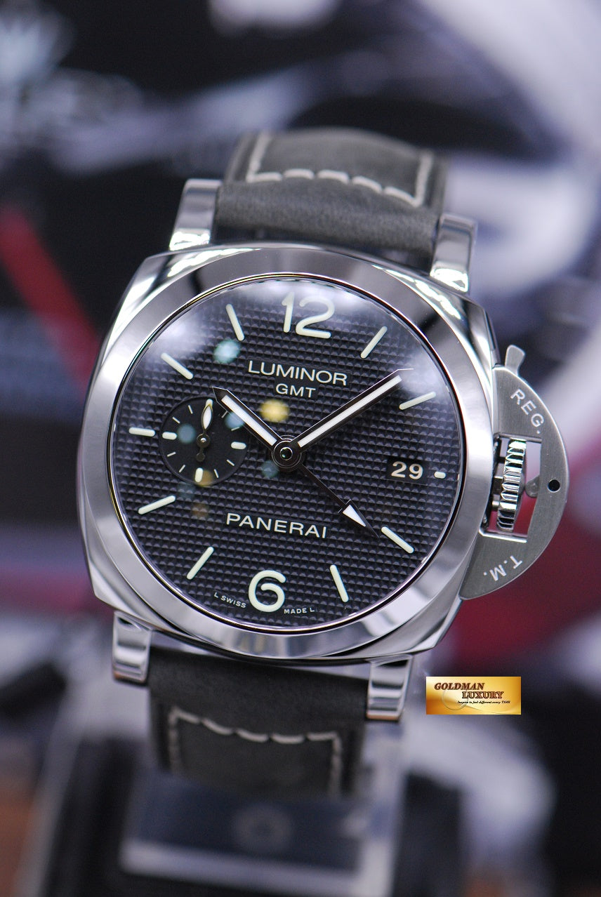 [SOLD] PANERAI LUMINOR GMT 40mm SS AUTOMATIC PAM 535 (NEW)