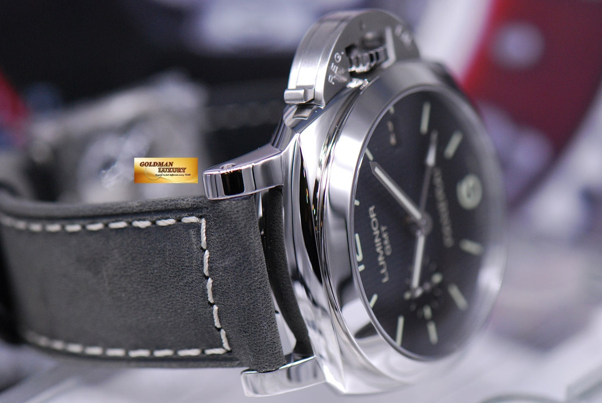 [SOLD] PANERAI LUMINOR GMT 40mm SS AUTOMATIC PAM 535 (NEW)