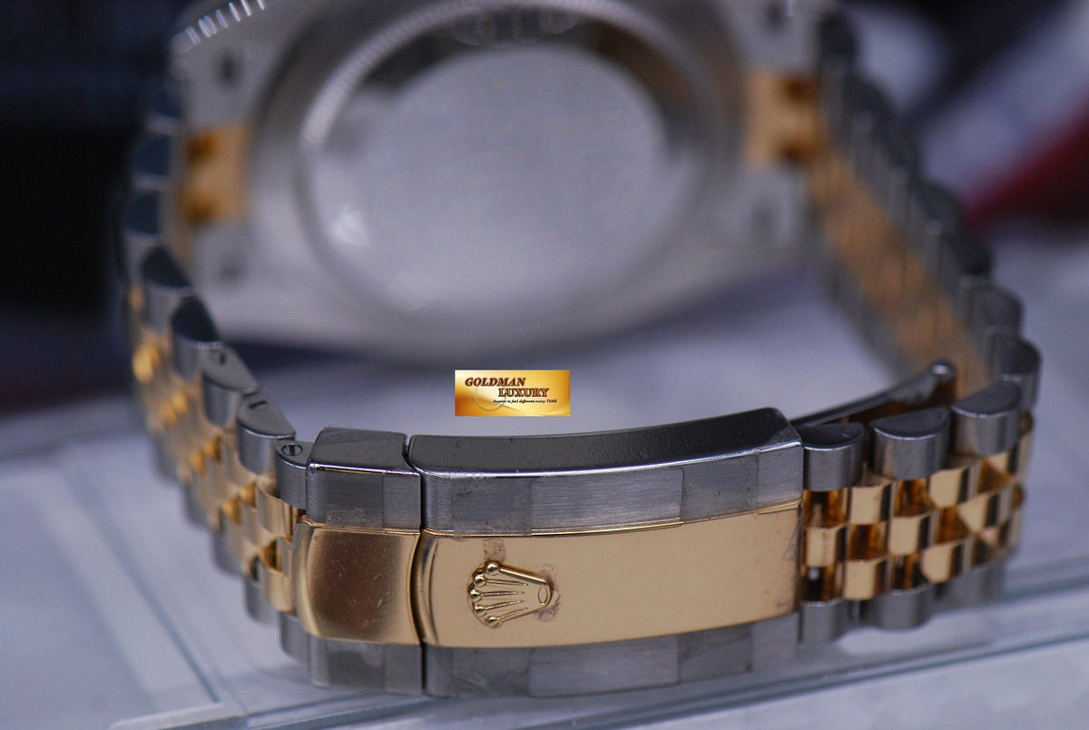 [SOLD] ROLEX OYSTER PERPETUAL DATEJUST 41 HALF-GOLD BLACK DIAL 126333 (LNIB)