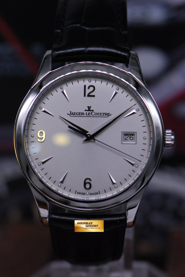 [SOLD] JAEGER-LeCOULTRE MASTER CONTROL 39mm GENTS AUTOMATIC SILVER (MINT)