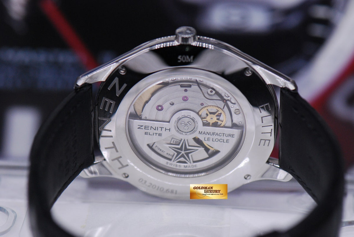 [SOLD] ZENITH ELITE MASTER CONTROL 40mm MEN’S AUTOMATIC Ref : 03.2010.681 (MINT)