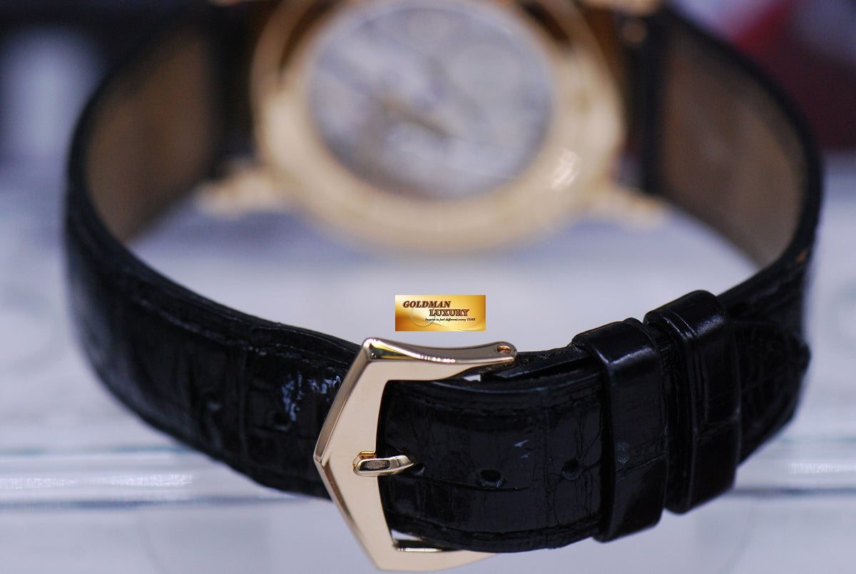 [SOLD] PATEK PHILIPPE CALATRAVA SMALL SECONDS. 18K YELLOW GOLD MANUAL WINDING 5119J (MINT)