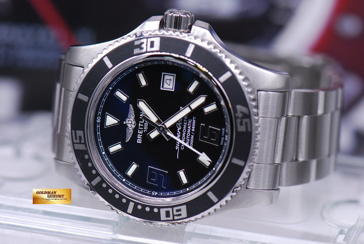[SOLD] BREITLING SUPEROCEAN 44mm STEEL AUTOMATIC (LNIB)
