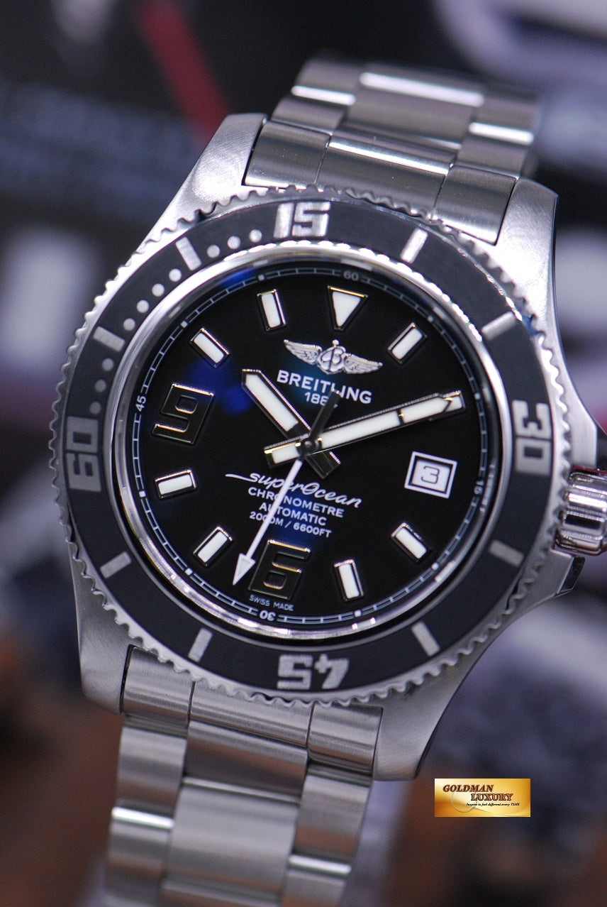 [SOLD] BREITLING SUPEROCEAN 44mm STEEL AUTOMATIC (LNIB)