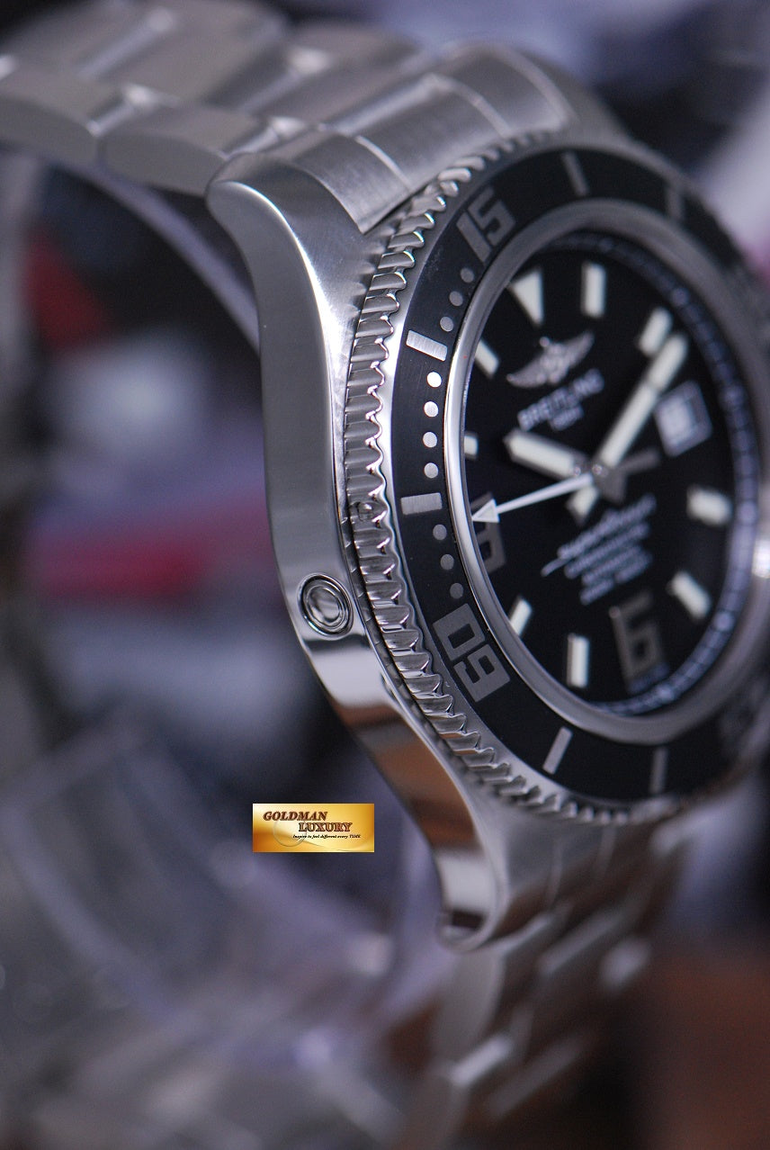 [SOLD] BREITLING SUPEROCEAN 44mm STEEL AUTOMATIC (LNIB)