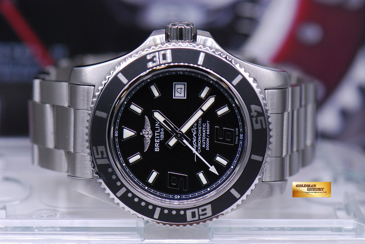 [SOLD] BREITLING SUPEROCEAN 44mm STEEL AUTOMATIC (LNIB)