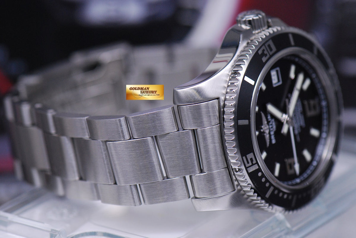 [SOLD] BREITLING SUPEROCEAN 44mm STEEL AUTOMATIC (LNIB)