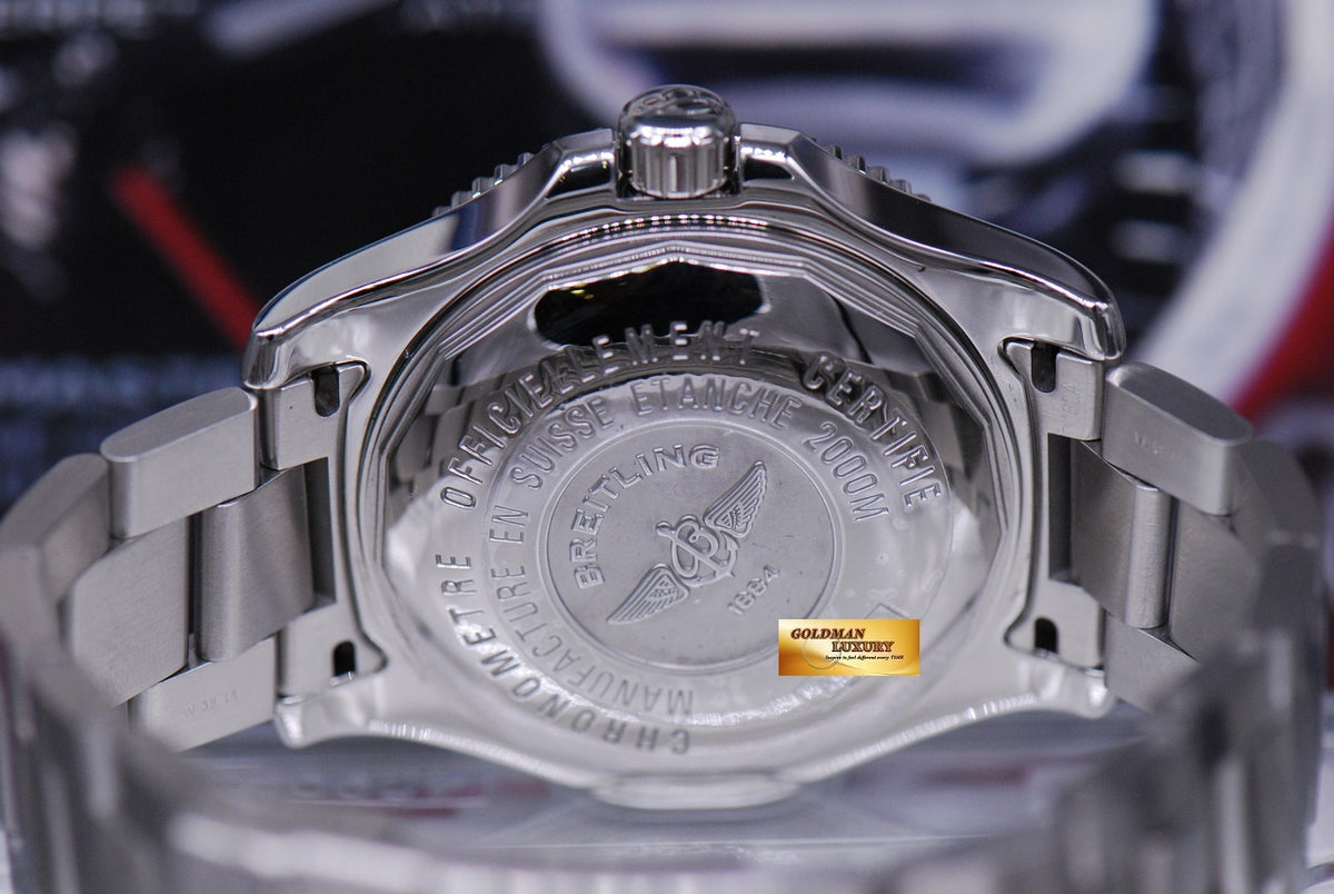 [SOLD] BREITLING SUPEROCEAN 44mm STEEL AUTOMATIC (LNIB)