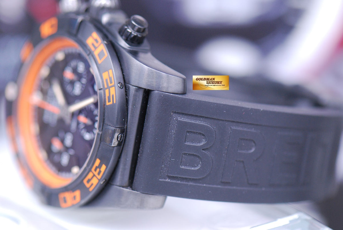 [SOLD] BREITLING CHRONOMAT 44 RAVEN BLACKSTEEL CHRONOGRAPH AUTOMATIC MB0111 (LNIB)