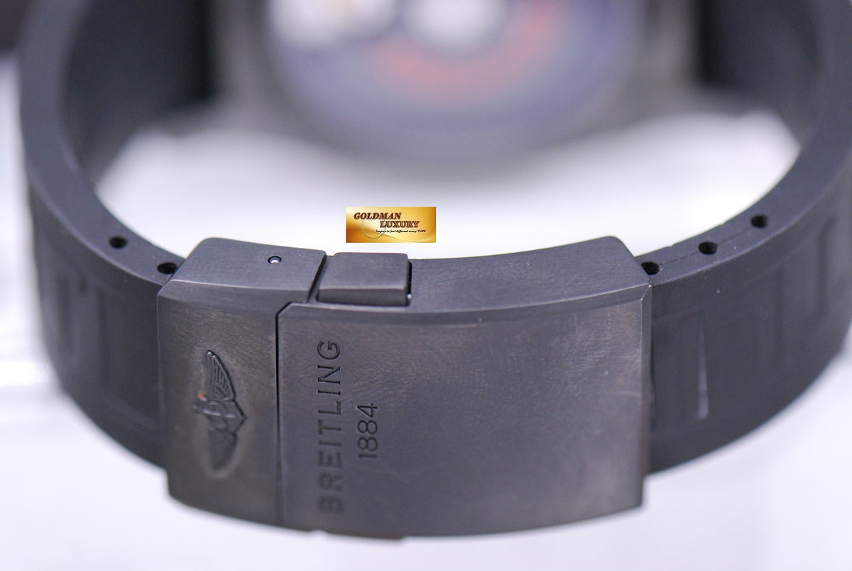 [SOLD] BREITLING CHRONOMAT 44 RAVEN BLACKSTEEL CHRONOGRAPH AUTOMATIC MB0111 (LNIB)