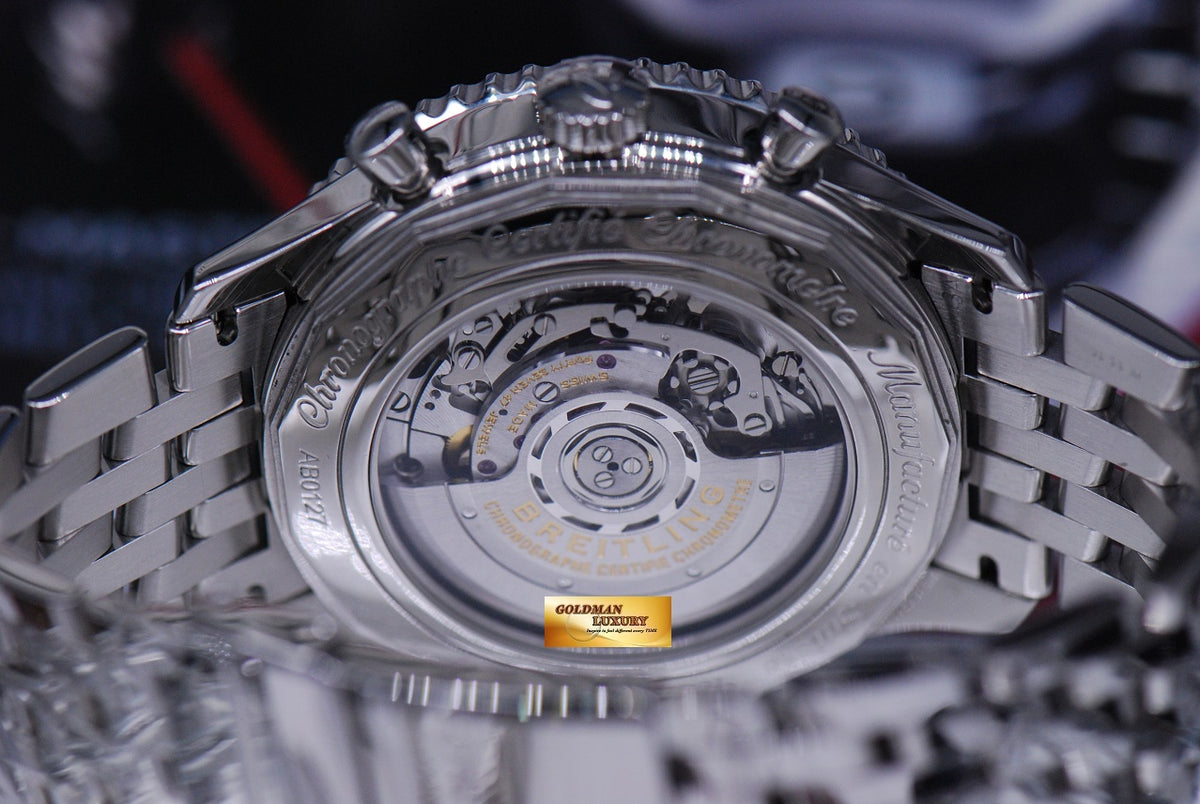 [SOLD] BREITLING NAVITIMER B01 46mm CHRONOGRAPH AUTOMATIC BLUE AB0127 (LNIB)