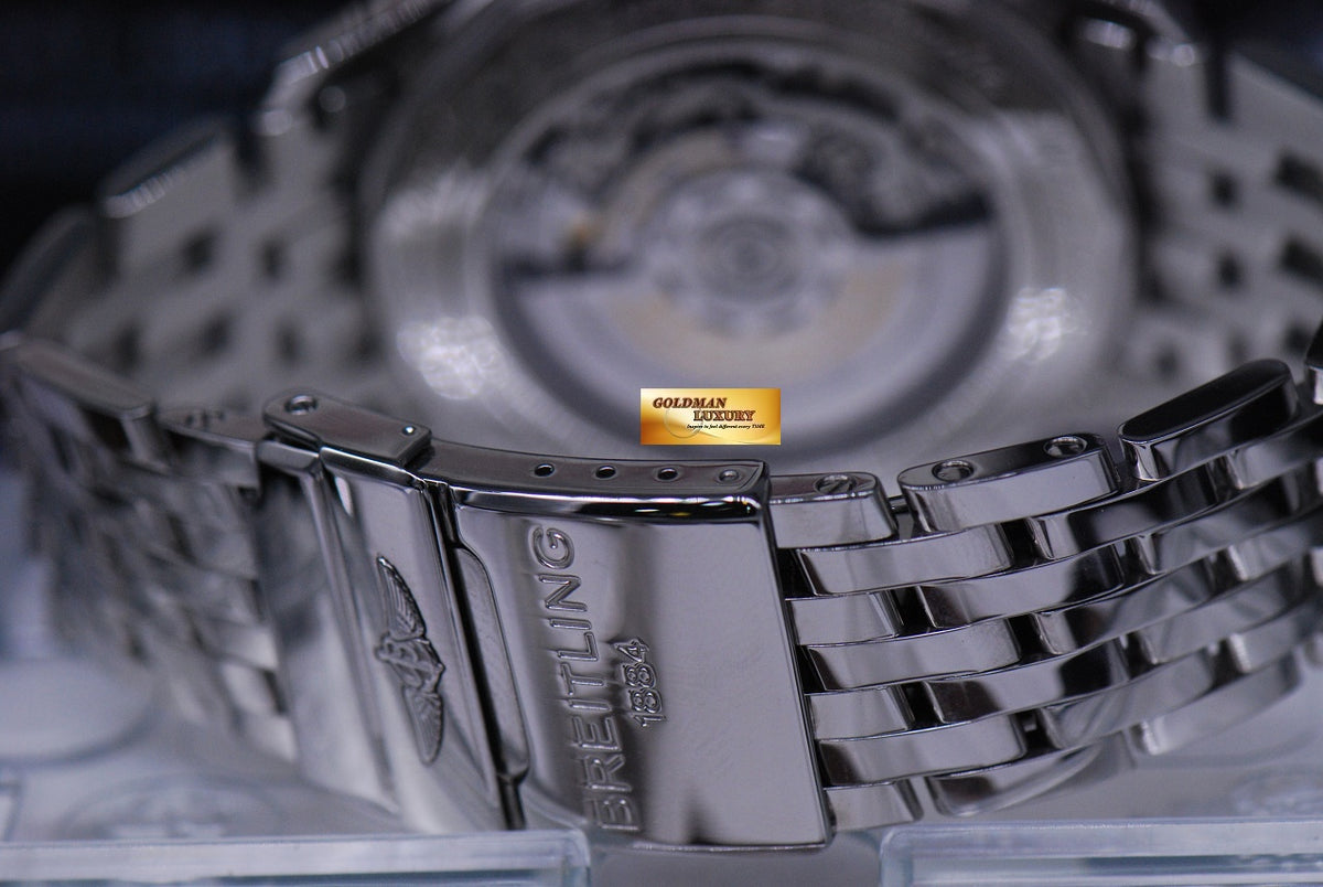 [SOLD] BREITLING NAVITIMER B01 46mm CHRONOGRAPH AUTOMATIC BLUE AB0127 (LNIB)