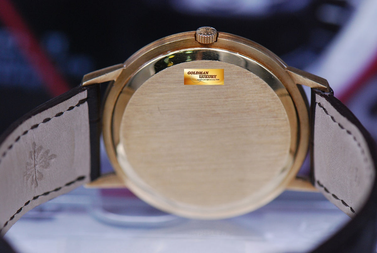 [SOLD] PATEK PHILIPPE VINTAGE CALATRAVA 18K YELLOW GOLD 35mm AUTOMATIC Ref : 3588 (MINT)