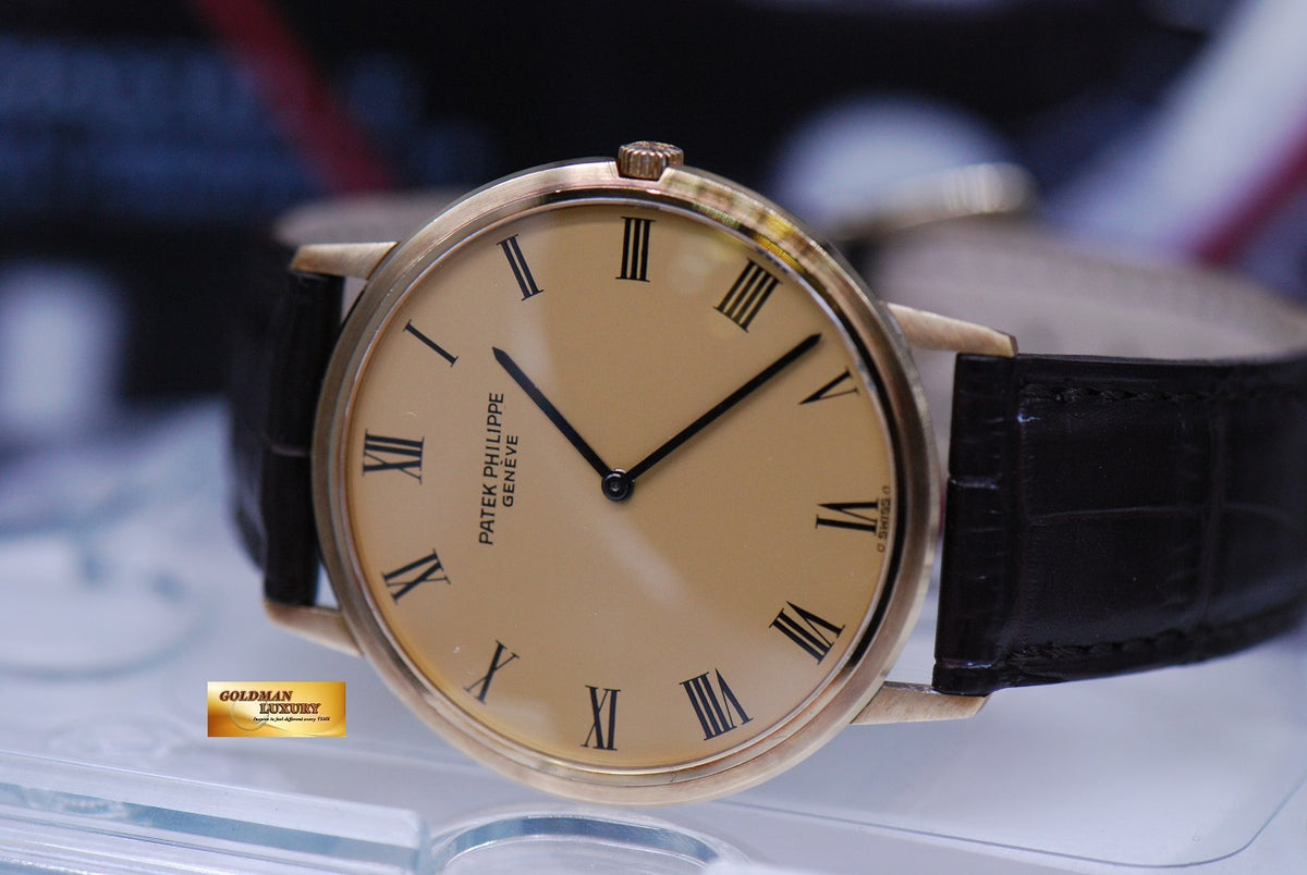 [SOLD] PATEK PHILIPPE VINTAGE CALATRAVA 18K YELLOW GOLD 35mm AUTOMATIC Ref : 3588 (MINT)