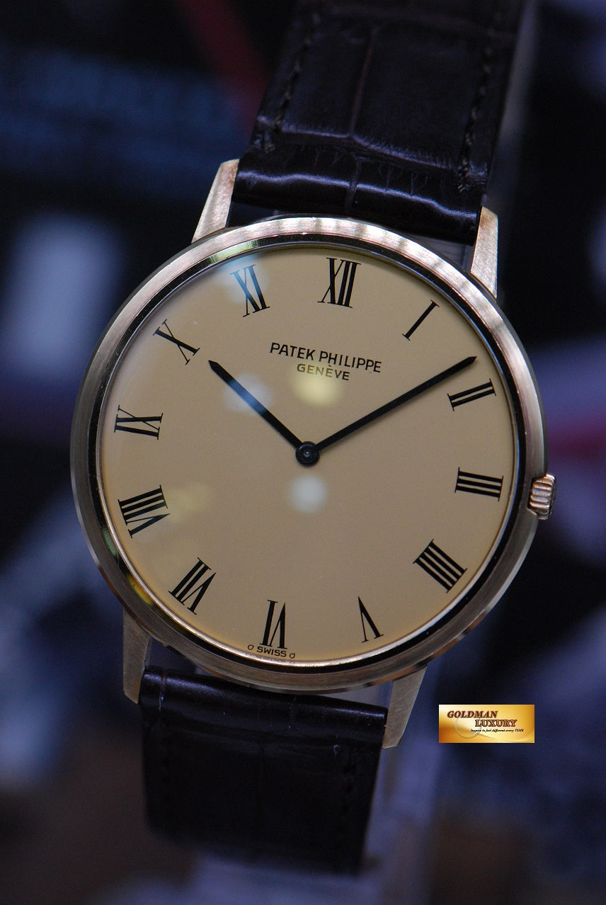 [SOLD] PATEK PHILIPPE VINTAGE CALATRAVA 18K YELLOW GOLD 35mm AUTOMATIC Ref : 3588 (MINT)