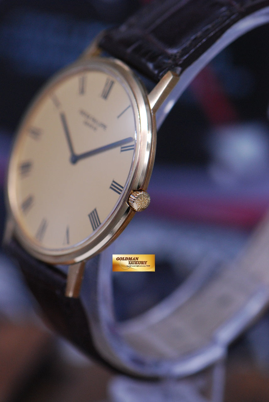 [SOLD] PATEK PHILIPPE VINTAGE CALATRAVA 18K YELLOW GOLD 35mm AUTOMATIC Ref : 3588 (MINT)