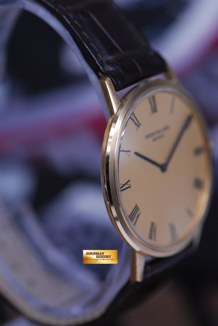 [SOLD] PATEK PHILIPPE VINTAGE CALATRAVA 18K YELLOW GOLD 35mm AUTOMATIC Ref : 3588 (MINT)