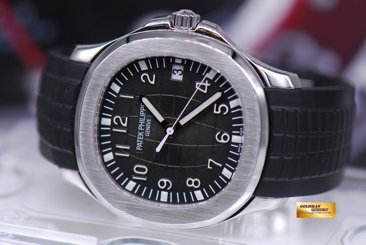 [SOLD] PATEK PHILIPPE AQUANAUT 40mm STAINLESS STEEL AUTOMATIC 5167A-001 (MINT)
