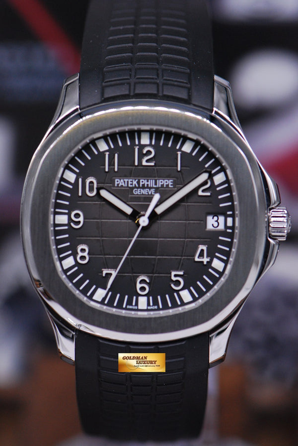 [SOLD] PATEK PHILIPPE AQUANAUT 40mm STAINLESS STEEL AUTOMATIC 5167A-001 (MINT)