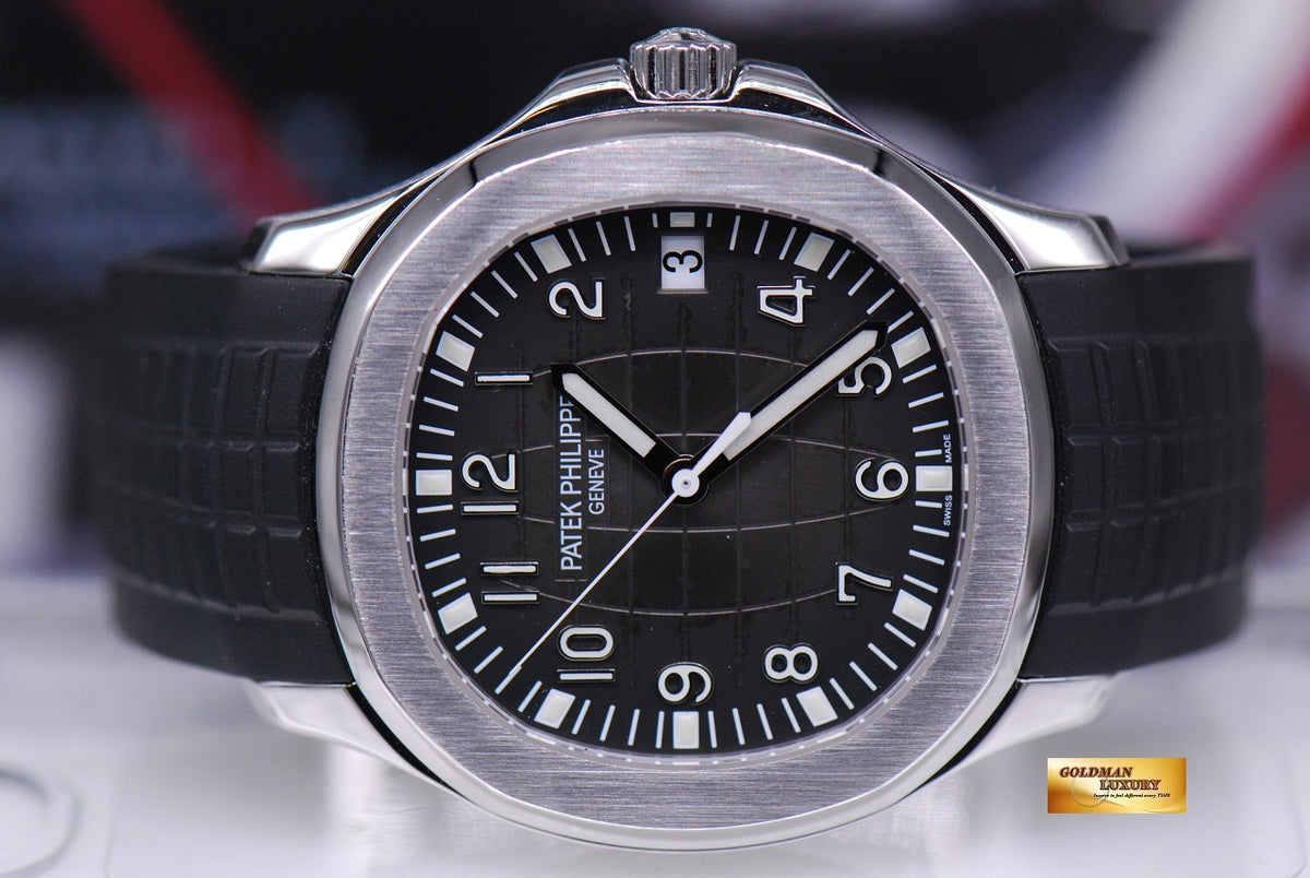 [SOLD] PATEK PHILIPPE AQUANAUT 40mm STAINLESS STEEL AUTOMATIC 5167A-001 (MINT)