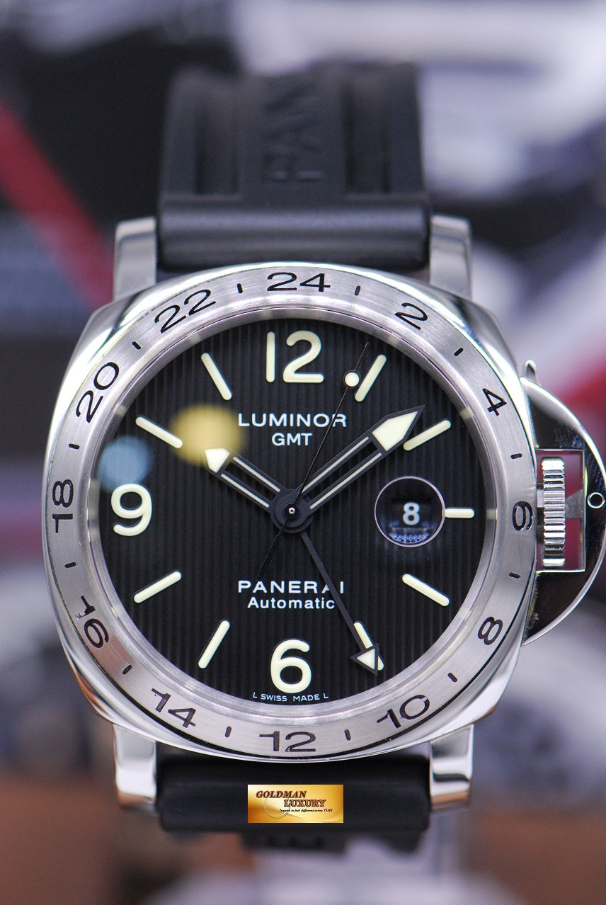 [SOLD] PANERAI LUMINOR GMT 44mm “TUXEDO DIAL” SPECIAL EDITION PAM 29 (MINT)