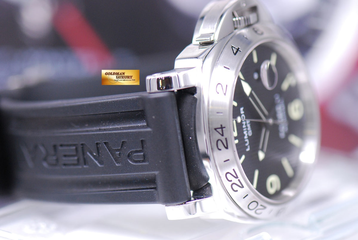 [SOLD] PANERAI LUMINOR GMT 44mm “TUXEDO DIAL” SPECIAL EDITION PAM 29 (MINT)