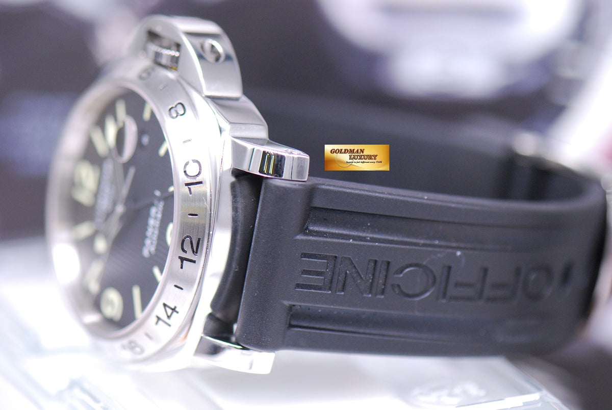 [SOLD] PANERAI LUMINOR GMT 44mm “TUXEDO DIAL” SPECIAL EDITION PAM 29 (MINT)