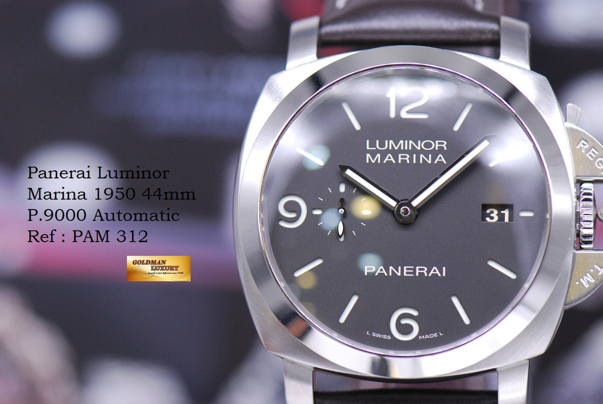[SOLD] PANERAI LUMINOR MARINA 1950 44mm AUTOMATIC PAM 312 (MINT)