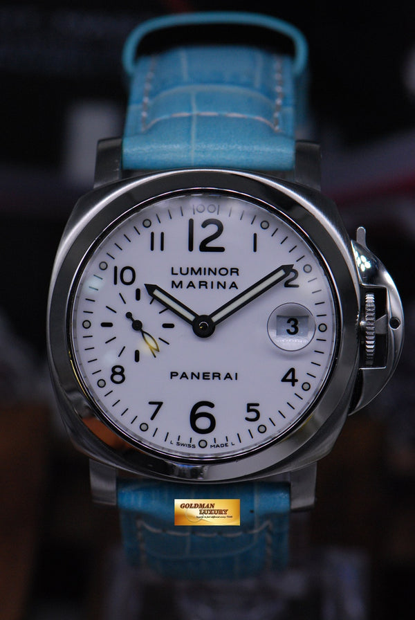 [SOLD] PANERAI LUMINOR MARINA 40mm AUTOMATIC WHITE Ref : PAM 49 (MINT)