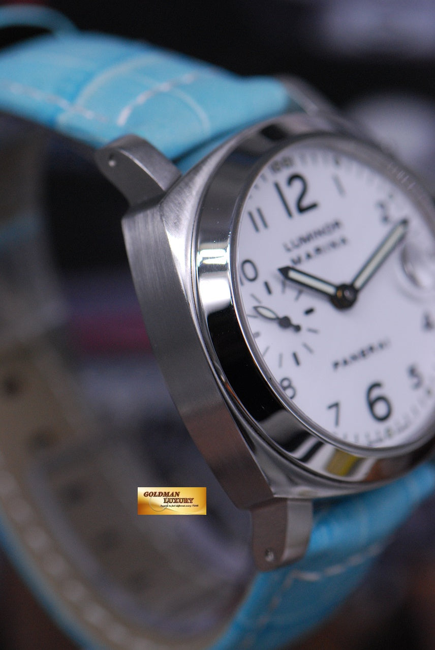 [SOLD] PANERAI LUMINOR MARINA 40mm AUTOMATIC WHITE Ref : PAM 49 (MINT)