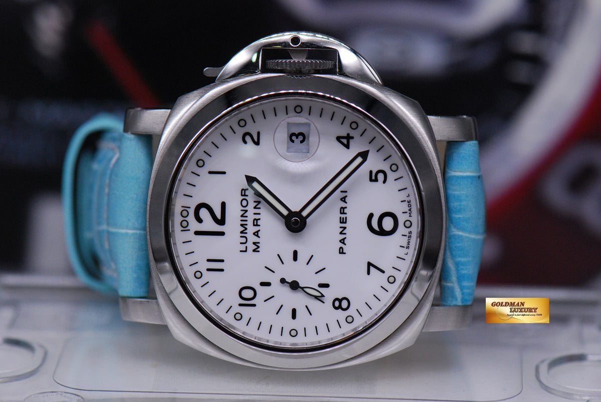[SOLD] PANERAI LUMINOR MARINA 40mm AUTOMATIC WHITE Ref : PAM 49 (MINT)