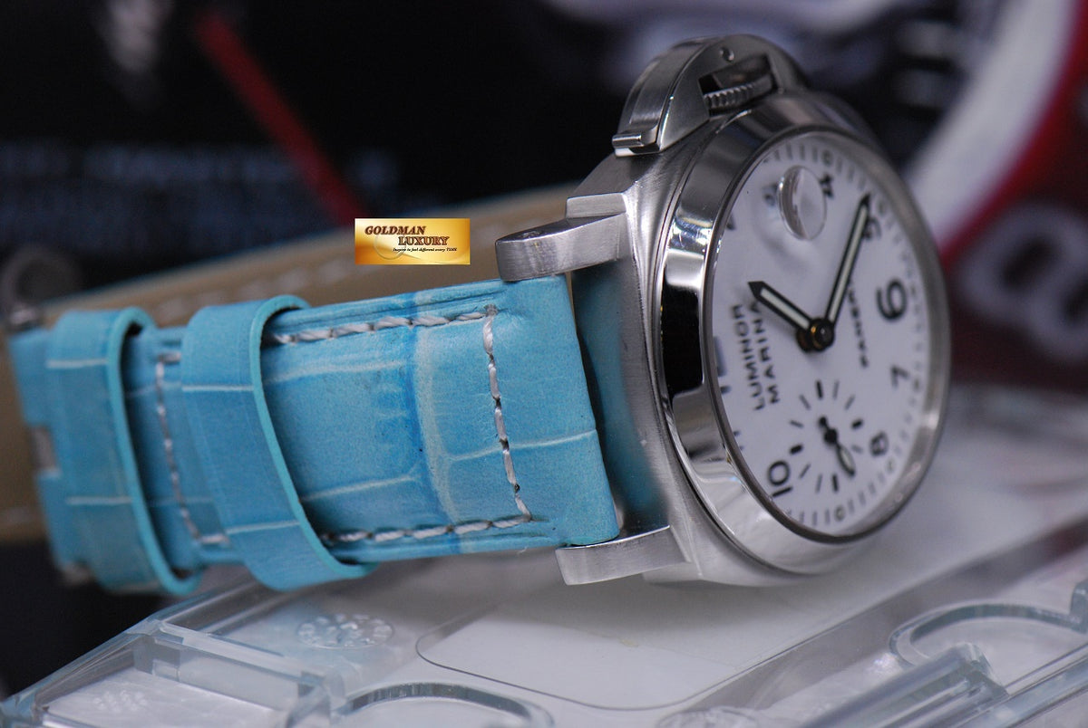 [SOLD] PANERAI LUMINOR MARINA 40mm AUTOMATIC WHITE Ref : PAM 49 (MINT)