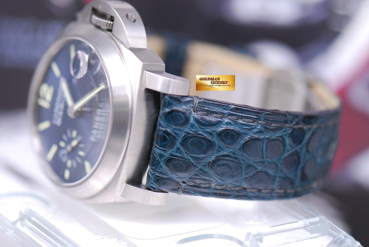 [SOLD] PANERAI LUMINOR MARINA 40mm TITANIUM AUTOMATIC BLUE Ref : PAM 282 (MINT)