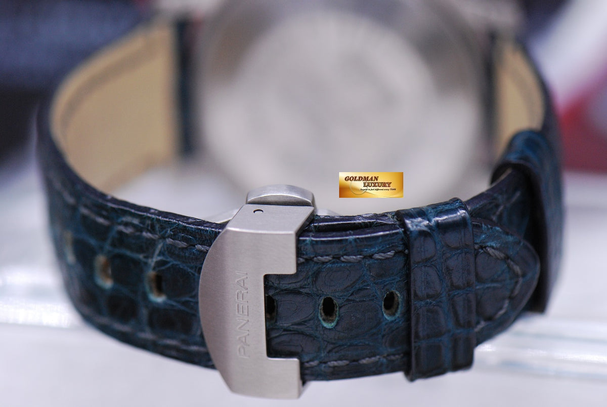 [SOLD] PANERAI LUMINOR MARINA 40mm TITANIUM AUTOMATIC BLUE Ref : PAM 282 (MINT)