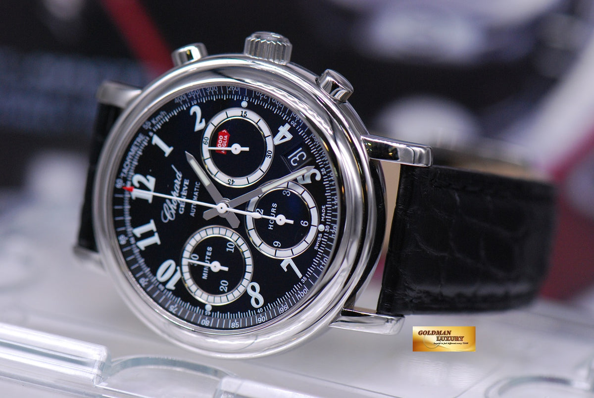 [SOLD] CHOPARD “MILLE 1000 MIGLIA” CHRONOGRAPH BLACK AUTOMATIC 8331 (MINT)