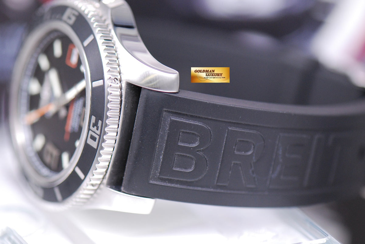 [SOLD] BREITLING SUPEROCEAN 44mm RUBBER BLACK AUTOMATIC (MINT)