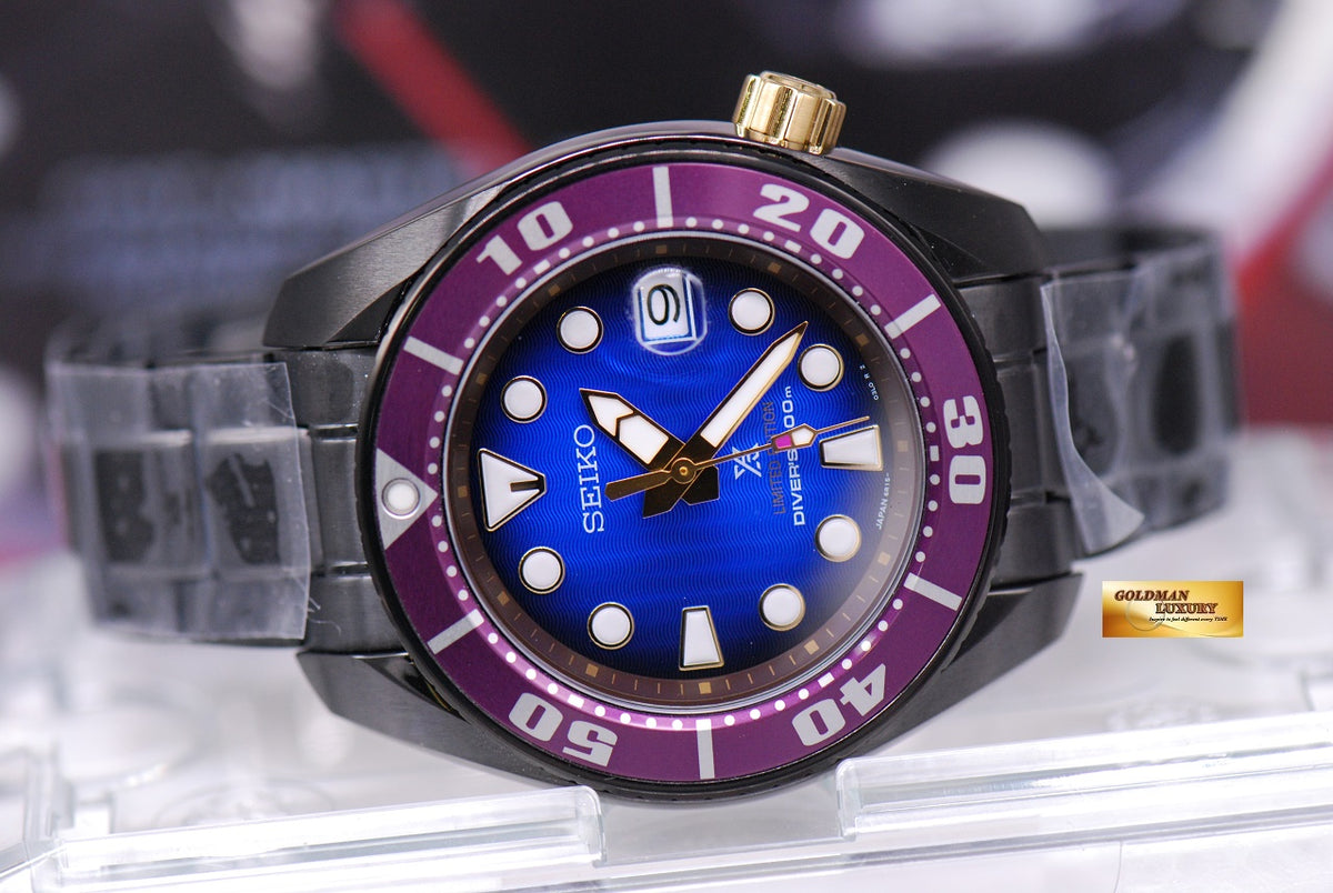 [SOLD] SEIKO PROSPEX ZIMBE LIMITED EDITION PURPLE AUTOMATIC SPB055J (NEW-UNWORN)