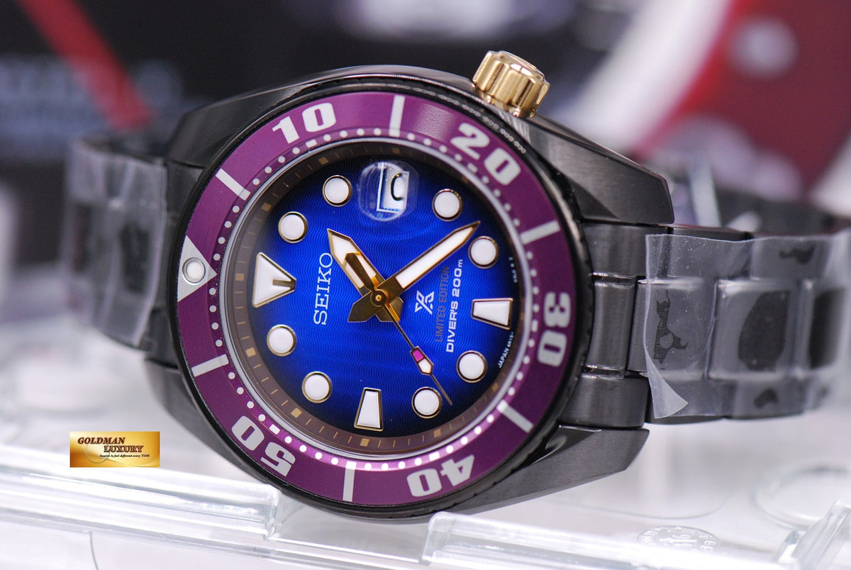 [SOLD] SEIKO PROSPEX ZIMBE LIMITED EDITION PURPLE AUTOMATIC SPB055J (NEW-UNWORN)
