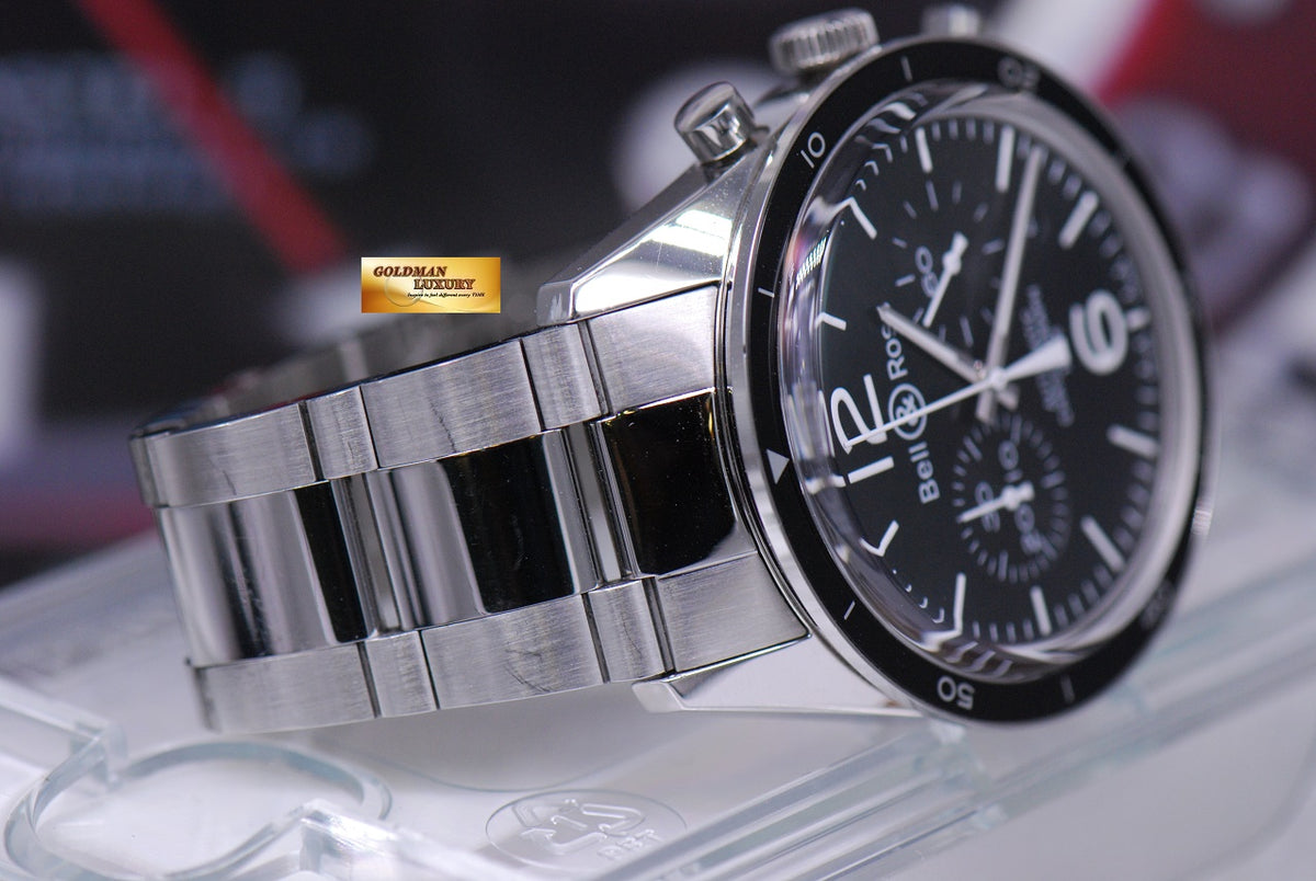 [SOLD] BELL & ROSS SPORT CHRONOGRAPH SS 43mm BR-126 AUTOMATIC (NEAR MINT)