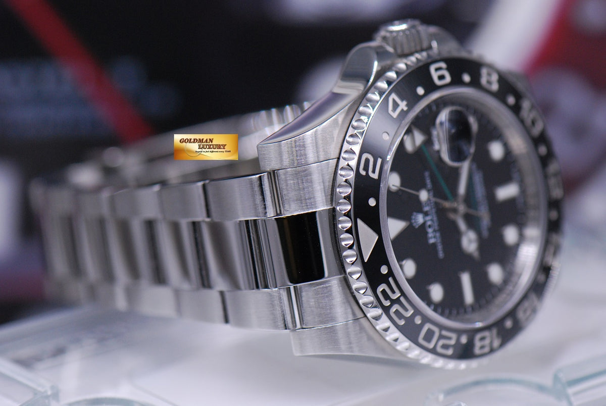 [SOLD] ROLEX OYSTER PERPETUAL GMT-MASTER II CERAMIC BLACK (MINT)