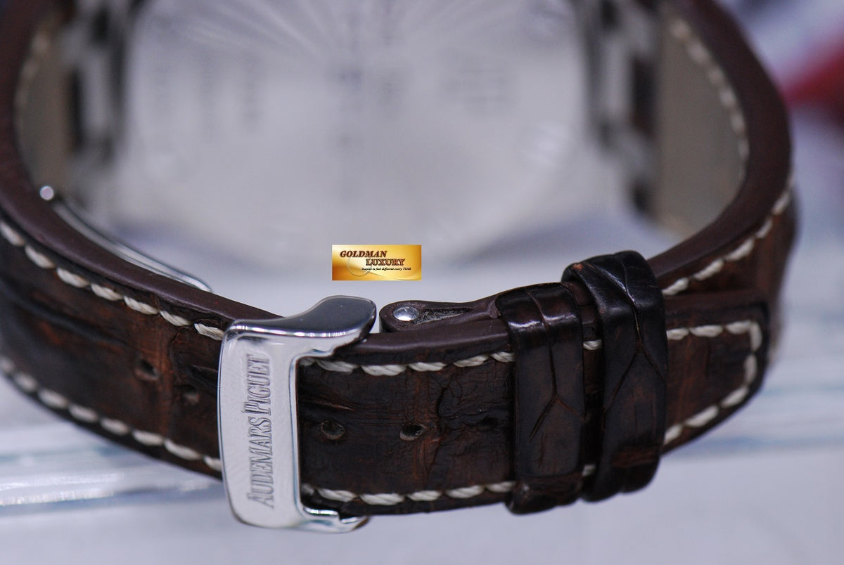 [SOLD] AUDEMARS PIGUET ROYAL OAK OFFSHORE SAFARI CHRONOGRAPH AUTOMATIC WHITE 26020ST (MINT)