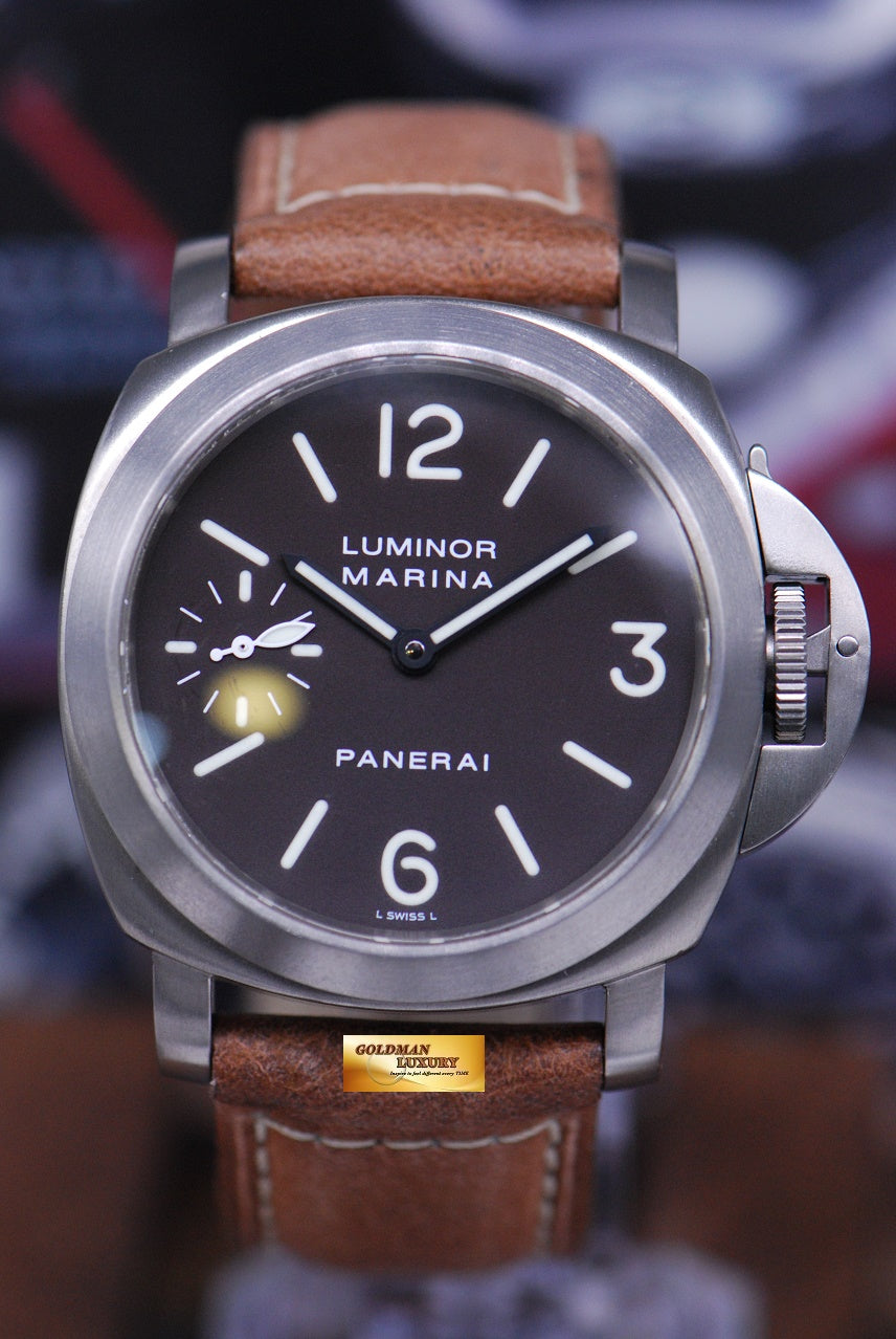 [SOLD] PANERAI LUMINOR MARINA TITANIUM 44mm MANUAL PAM 61 (MINT)