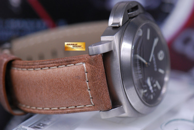 SOLD PANERAI LUMINOR MARINA TITANIUM 44mm MANUAL PAM 61 MINT